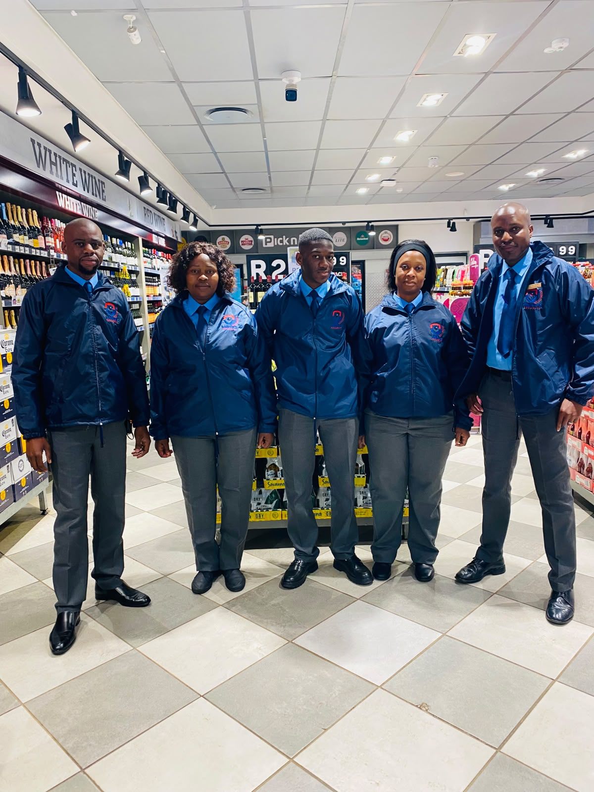 Triple S Security retail protection team in uniform